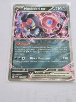 Munkidori EX #37/64 SV Shrouded Fable 2024 Double Rare Pokemon TCG Card - Image 1
