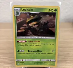 Ludicolo Holo Detective Pikachu, 2/18 Pokemon Card. - Image 1