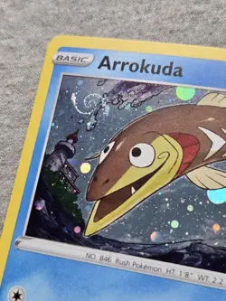 Arrokuda SWSH093 SWSH: Sword & Shield Promo Cards Holo HD SWIRL - Image 3