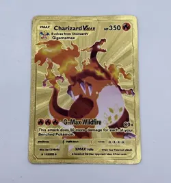 Gold Foil Card Charizard VMAX 143/293 Fan Art - Image 1