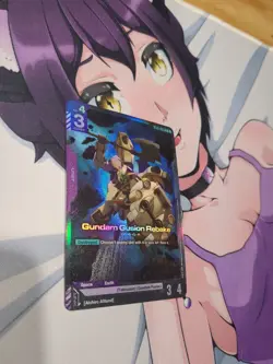 Gundam Gusion Rebake | ST05-005 | C+ Foil - Gundam Card Game Iron Bloom - Image 2