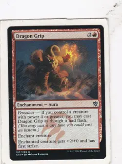 Magic: MTG: Khans of Tarkir: Dragon Grip - Image 1