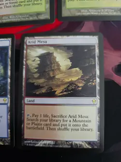 MTG "Sticker" CEDH EDH Shock Lands Complete Set of 10 - Image 2