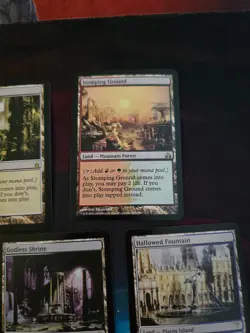 MTG "Sticker" CEDH EDH Shock Lands Complete Set of 10 - Image 5