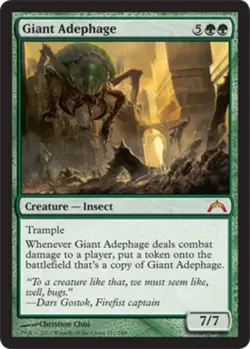 1 x Giant Adephage - Foil - Gatecrash - NM-Mint - MTG - Image 1