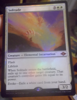 Solitude, mtg, modern horizons 2, * foil* - Image 1