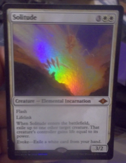 Solitude, mtg, modern horizons 2, * foil* - Image 2