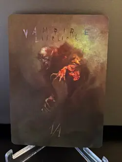 Nils Hamm Magic The Gathering Full Art Foil Vampire Lifelink Token Kickstarter - Image 1