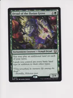 MAGIC THE GATHERING COMMANDER MODERN HORIZONS 3 DRYAD OF THE ILYSIAN GROVE (X) - Image 1