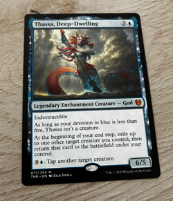 MTG: Thassa, Deep-Dwelling - Theros Beyond Death NM Magic the Gathering - Image 1