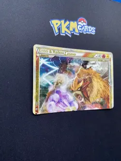 Pokemon TCG Entei & Raikou LEGEND (Top) Unleashed 90/95 Ultra Rare MP. - Image 3