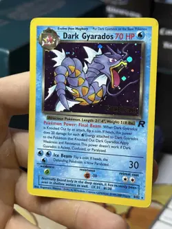 Dark Gyarados 8/82 Team Rocket 2000 Holo Rare WOTC Pokemon Card TCG - Image 4
