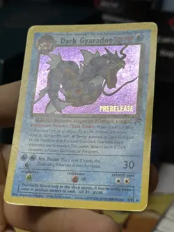 Dark Gyarados 8/82 Team Rocket 2000 Holo Rare WOTC Pokemon Card TCG - Image 5