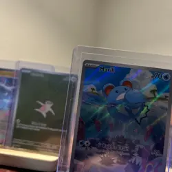 Pokemon Marill Full Art Holo TCG Card 204/193 Paldea Evolved Illustration RareNM - Image 2