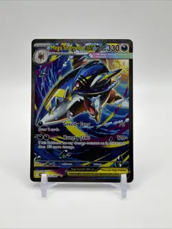 Pokemon TCG Mega Sharpedo Ex 127/094 Special Illustration Rare Phantasmal Flames - Image 1