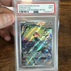 Scream Tail - 065 (Pokemon Center Exclusive) 065 Sv: Scarlet & Violet PSA9 - Image 1