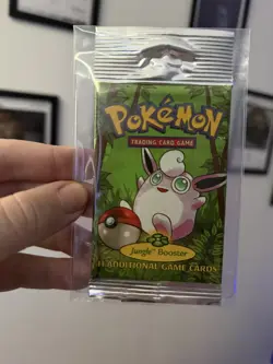 Sealed Wizards of the Coast 1999 Pokemon Jungle Booster Pack - Image 1
