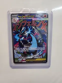 Pokemon TCG Mega Charizard X EX 23 Black Star Promo Mega Evolutions Promo Sealed - Image 2