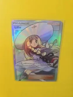 Pokemon TCG Lillie Sun & Moon 147/149 Holo Full Art Ultra Rare - Image 3