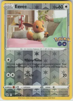 Eevee Common Pokemon GO 054/078 NM - Image 1