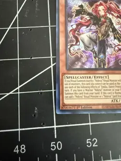 Yu-Gi-Oh TCG Emilia Dance Priestess of The Nekroz BLMM-EN025 Secret Rare NM 1st - Image 2