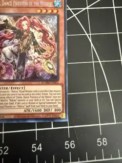 Yu-Gi-Oh TCG Emilia Dance Priestess of The Nekroz BLMM-EN025 Secret Rare NM 1st - Image 3