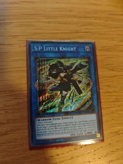 Yu-Gi-Oh S:P Little Knight AGOV-EN046 Secret Rare 1st Edition Near Mint - Image 1
