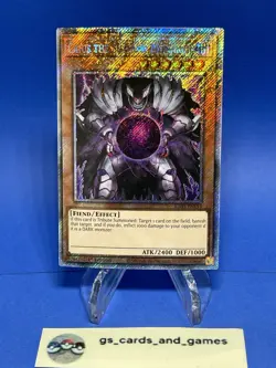 Caius the Shadow Monarch RA03-EN194 - Platinum Secret Rare - YuGioh Bonanza - Image 1