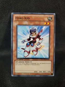 Yu-Gi-Oh Hero Kid LCGX-EN016 Common 1st Edition NM See Detailed Pics TCG ** - Image 1