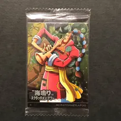 Y1226 Scratchmen Apoo 5-08 Japanese One Piece Wafer Card Sealed - Image 1