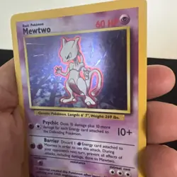 Mewtwo 10/102 Base Set Holo Rare Vintage 1999 Pokemon Card - Image 4