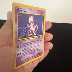 Mewtwo 10/102 Base Set Holo Rare Vintage 1999 Pokemon Card - Image 5