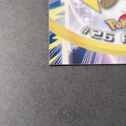 1999 Topps TV Animation Edition Raichu Pokemon Card #26 Non-Holo Black Label - Image 4