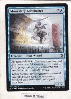 Magic: MTG: Dragons of Tarkir: Foil: Monastery Loremaster - Image 1