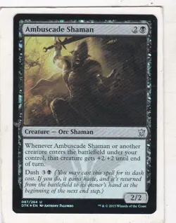 Magic: MTG: Dragons of Tarkir: Foil: Ambuscade Shaman - Image 1