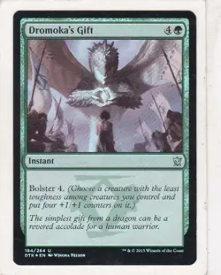 Magic: MTG: Dragons of Tarkir: Foil: Dromoka's Gift - Image 1