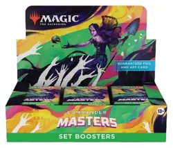 Commander Masters Set Booster Box MTG Brand New Sealed 195166216805 - Image 1