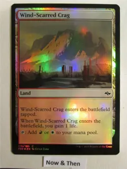 Magic: MTG: Fate Reforged: Foil: Wind-Scarred Crag - Image 1