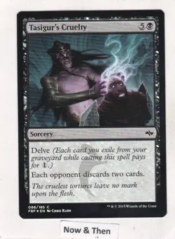 Magic: MTG: Fate Reforged: Foil: Tasigur's Cruelty - Image 1