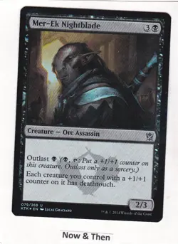 Magic: MTG: Khans of Tarkir: Foil: Mer-Ek Nightblade - Image 1