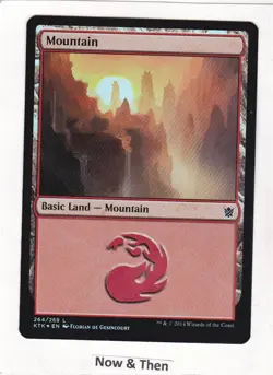 Magic: MTG: Khans of Tarkir: Foil: Mountain #264 - Image 1