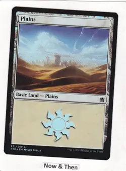 Magic: MTG: Khans of Tarkir: Foil: Plains #251 - Image 1