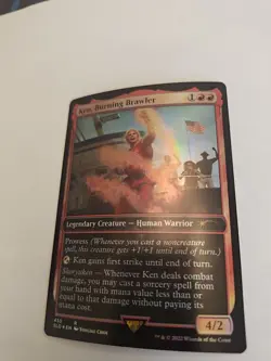 Ken, Burning Brawler #430 Foil NM Secret Lair Drop SLD Magic: The Gathering - Image 2