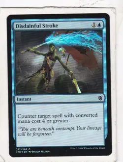 Magic: MTG: Khans of Tarkir: Disdainful Stroke - Image 1