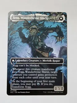 MTG Lorwyn Eclipsed BORDERLESS R Sygg, Wanderwine Wisdom #0288 - Image 2