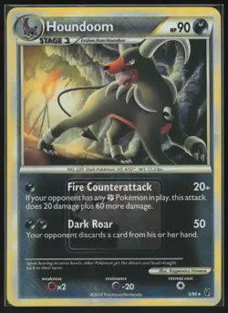 Pokemon Houndoom - 5/90 (League Promo) League & Championship Cards 005/090 NM - Image 1