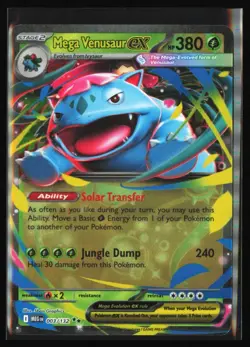 Mega Venusaur ex - 003/132 ME01: Mega Evolution - Pokemon TCG - Double Rare - Image 1