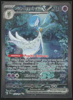 Pokemon Gardevoir ex - SIR Holo SV: Paldean Fates 233/091 NM - Image 1
