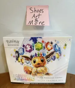 Prismatic Evolutions “Pokemon Center Exclusive ETB” Elite Trainer Box “Sealed” - Image 1