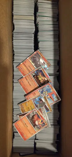 2700+ Pokemon Cards Joblot Bulk Incl. a lot Holos, Reverses etc. (2) - Image 1